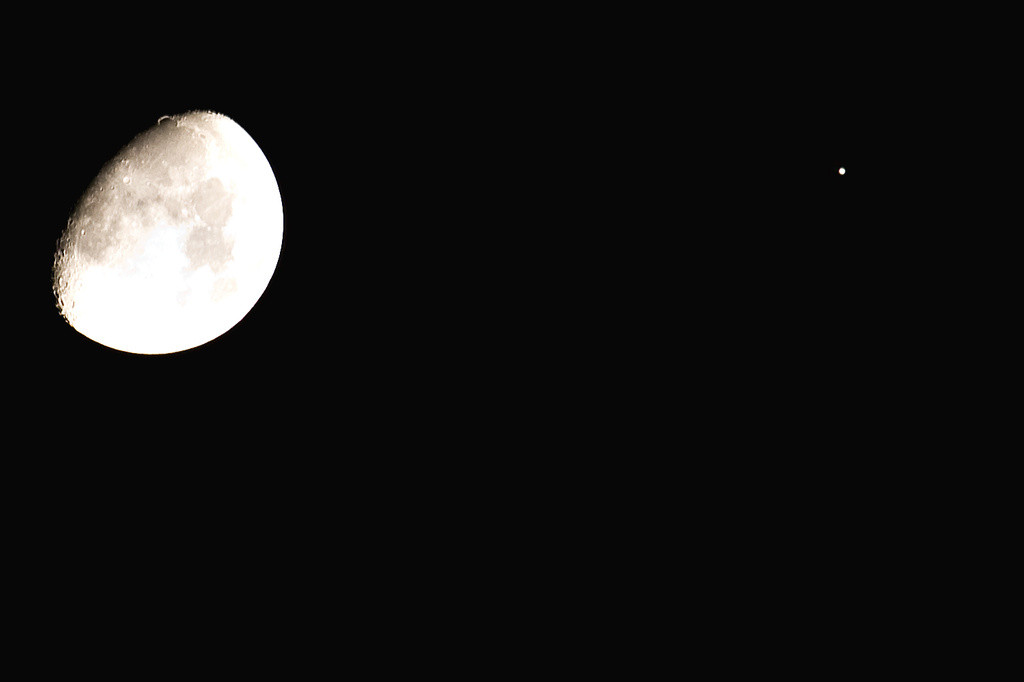 Moon & Jupiter
