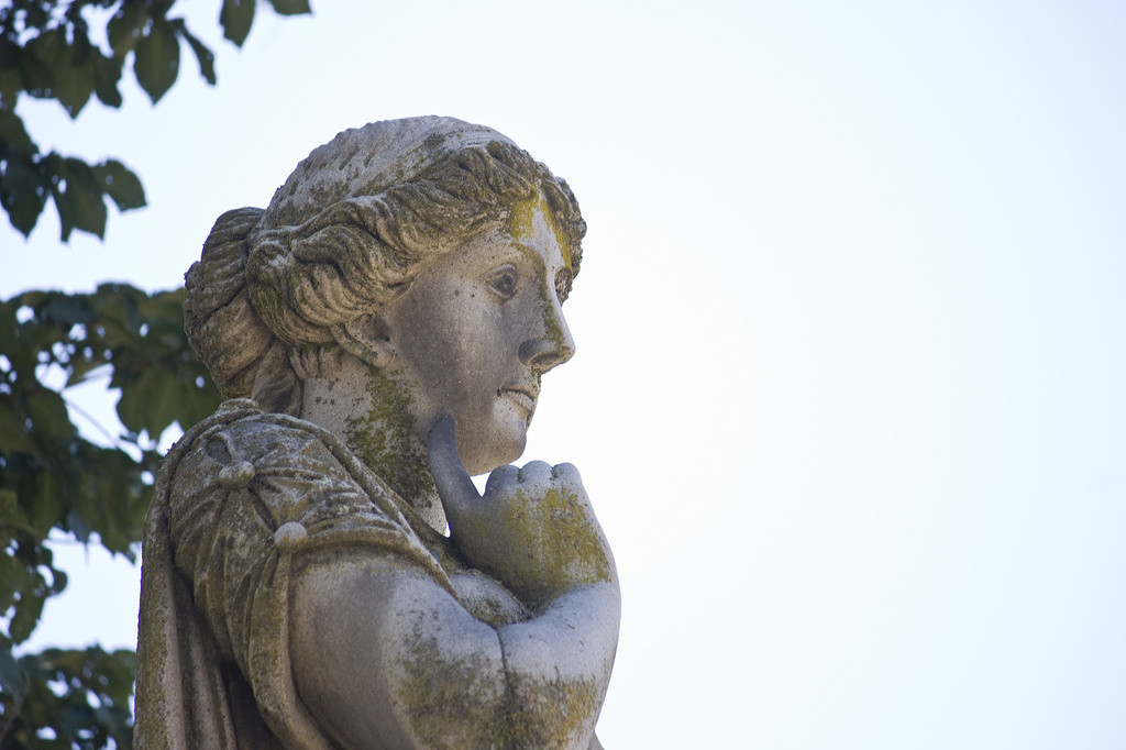 Statue at Old City Cemetery, Sacramento